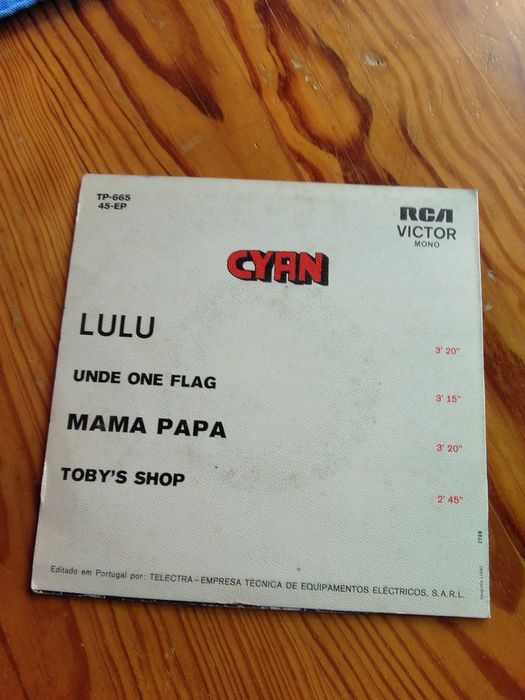 Vinil - EP - Cyan 1973
