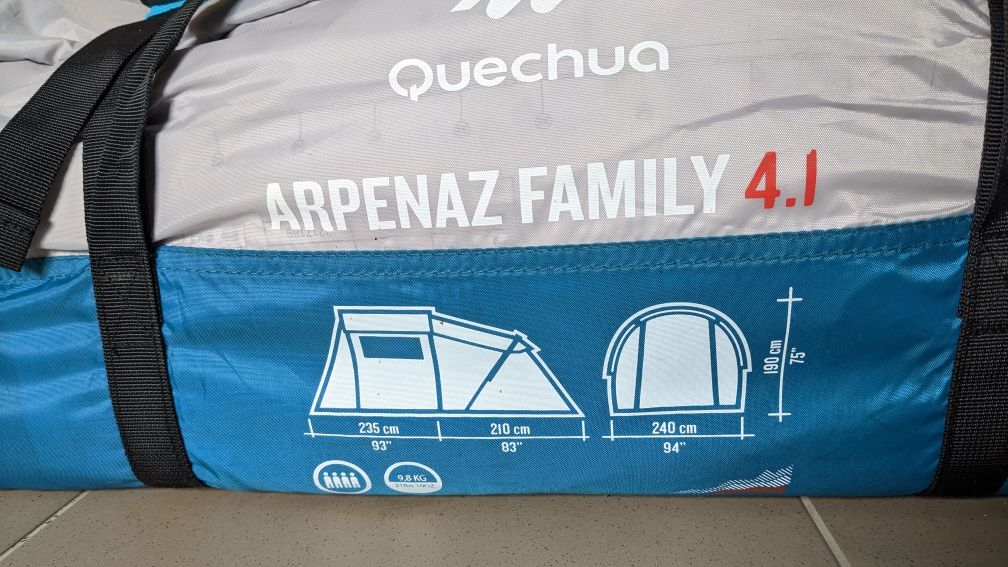 Quechua намет на 4 особи