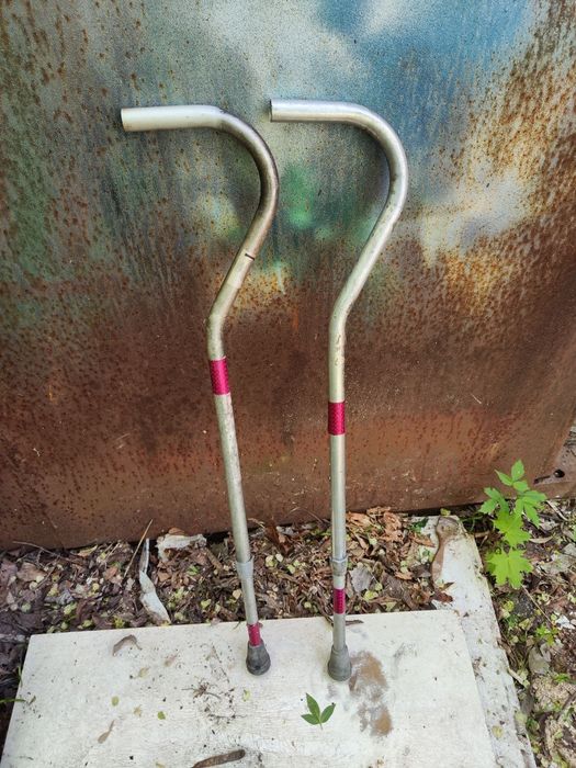 Костыли ходули для взрослого с регулировкой