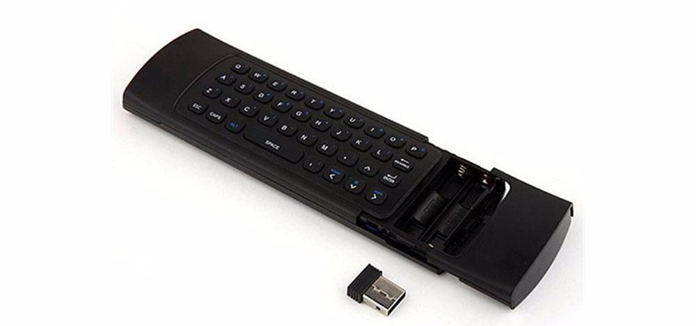 Mini Teclado com Mouse Air e Micro Sem fios MX3-M