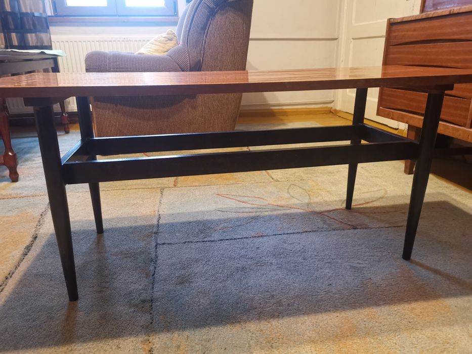 Ława drewniana z PRLu 50 x 120