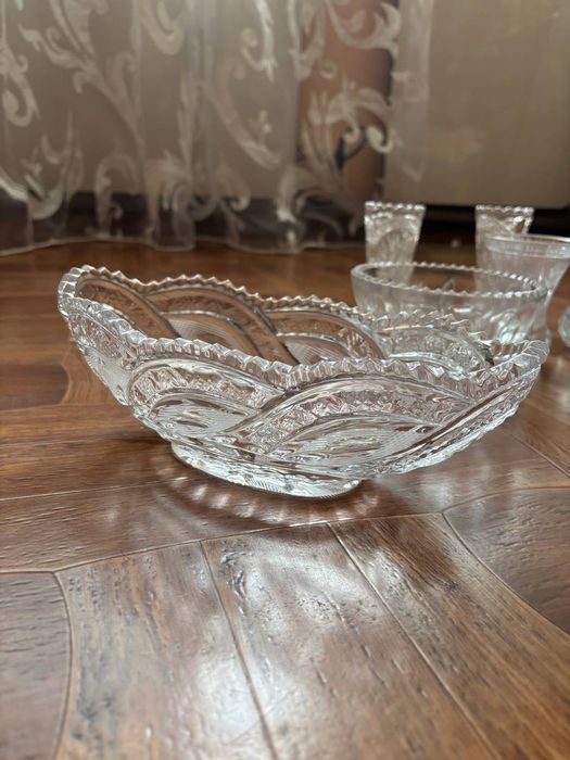 Вази,цукерниці кришталь ГДР