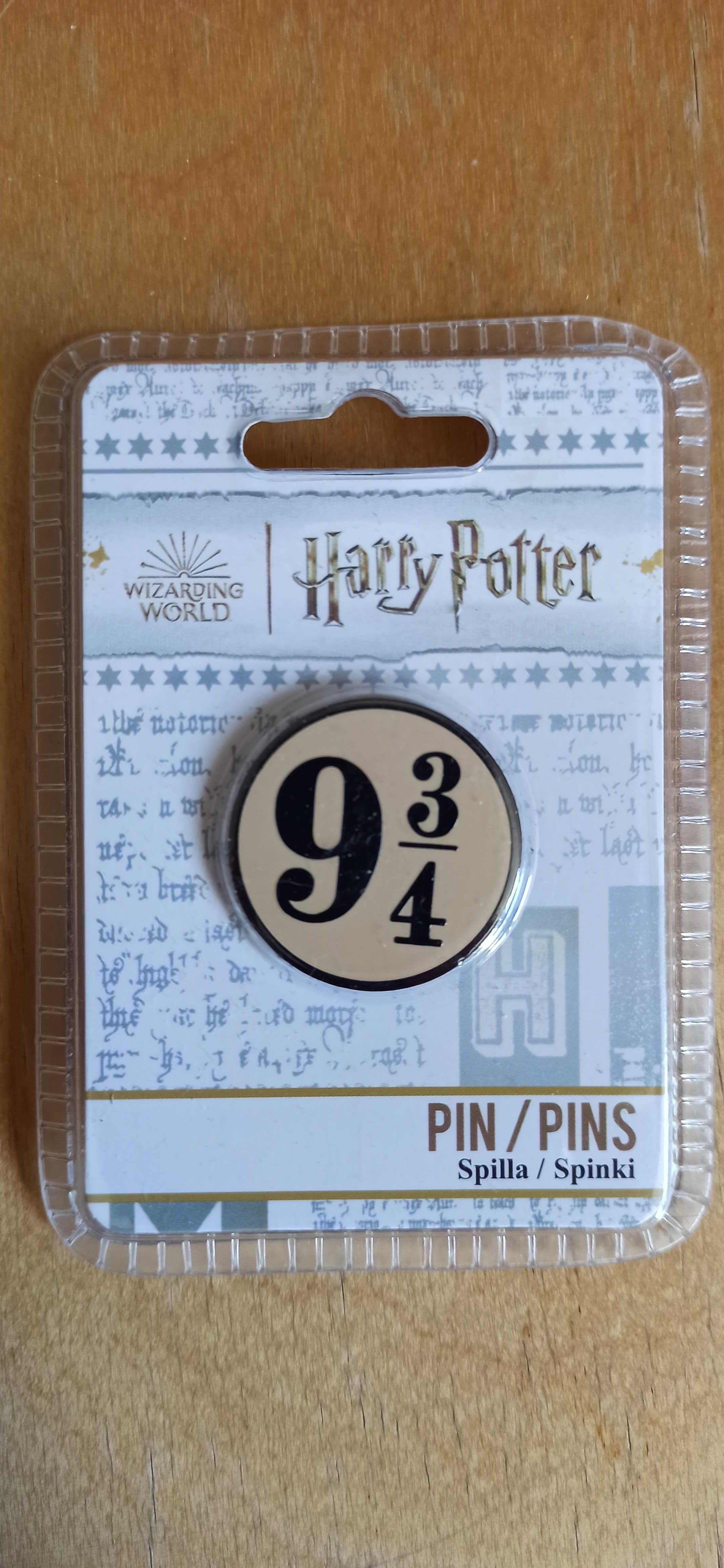 Przypinka Harry Potter peron 9 i 3/4