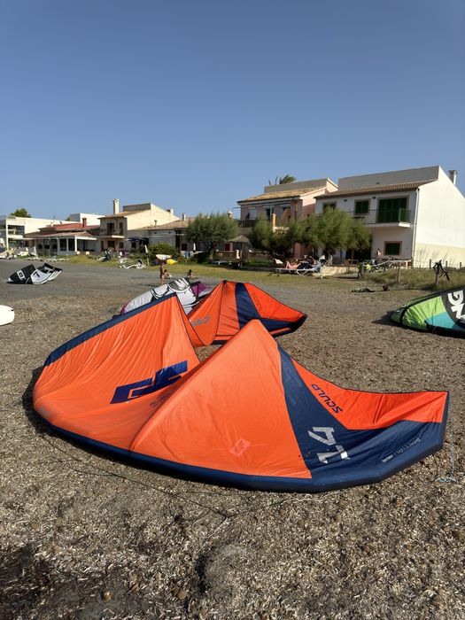 Kitesurf set 14 + 9 + Board + Bar cabrinha crazyfly