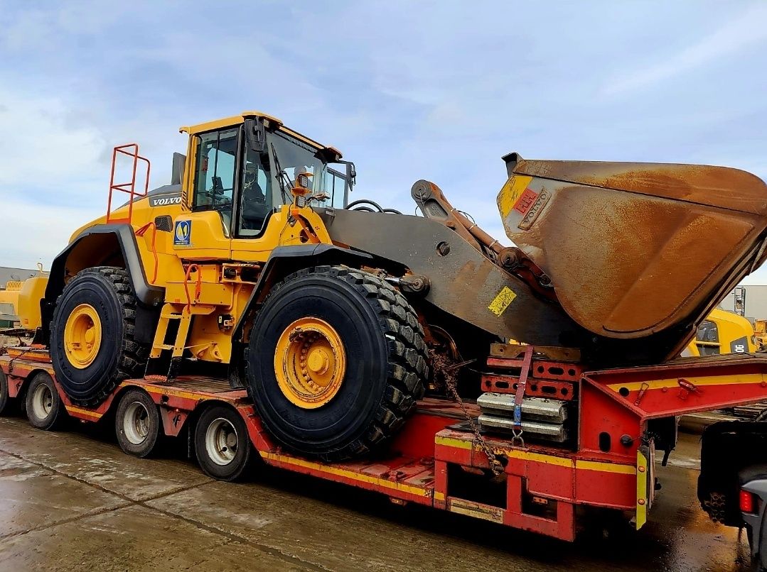 Ladowarka Volvo 180 H z Wagą Nowe Opony