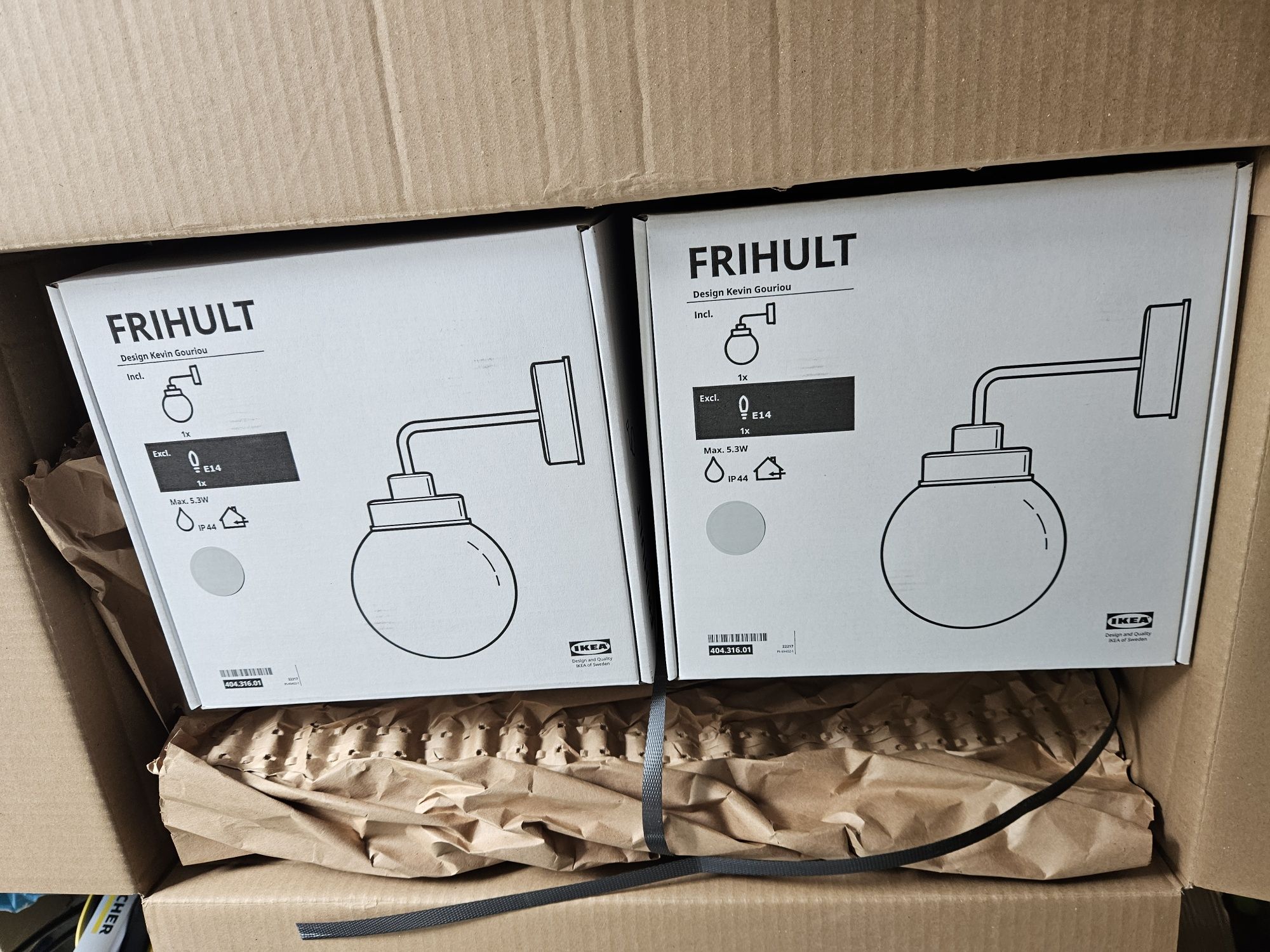Lampa ścienna Ikea 2szt.