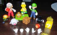 Super Mario SHFiguarts Ban Dai figurki Nintendo Switch 3DS neca