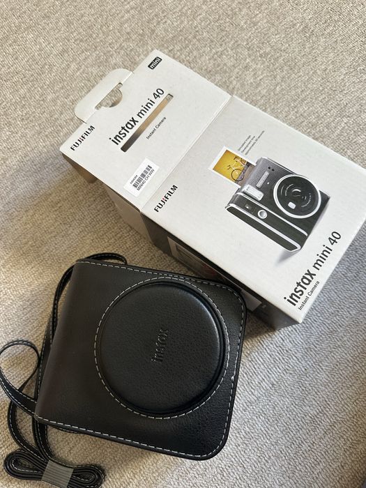 Instax mini 40 com bolsa