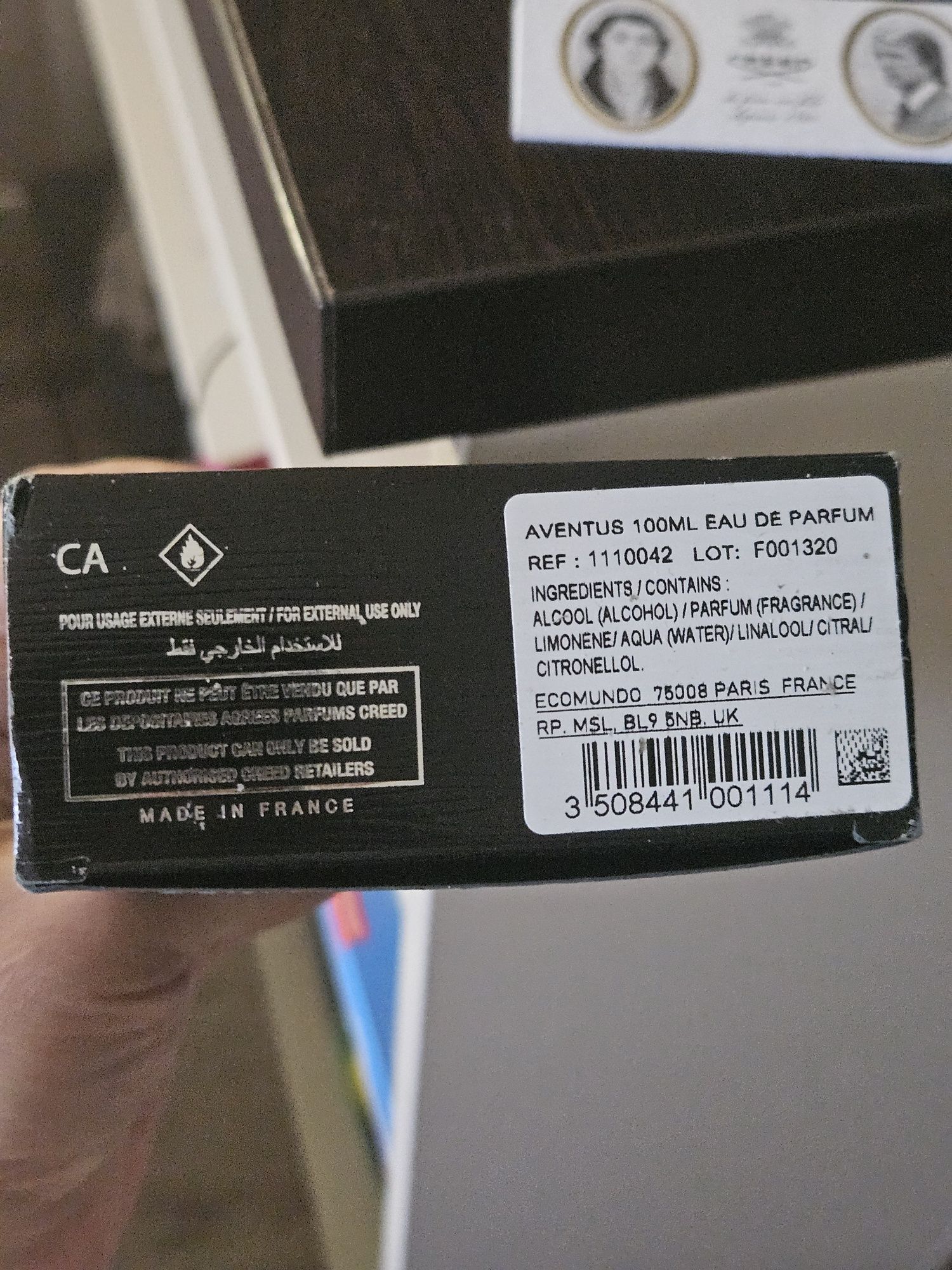 Creed Aventus Оригинал 100%