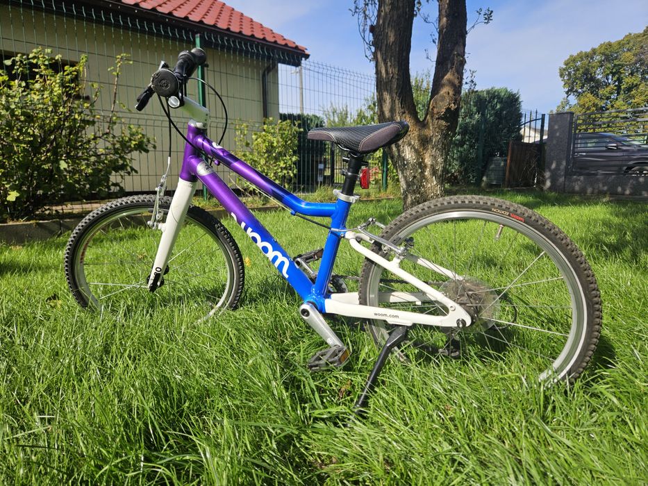 Rower dziecięcy Woom 4, limitowana edycja Cosmic Burple, NA GWARANCJI
