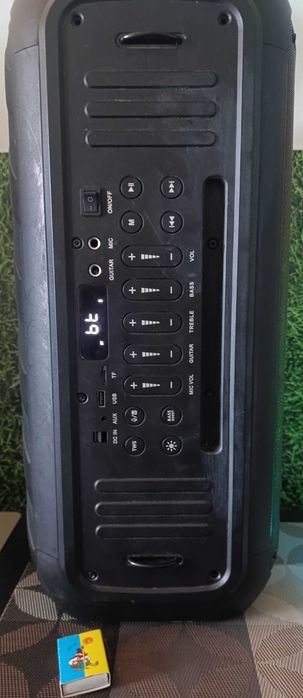 Bluetooth колонка акустика з LED підсвічуванням BKK Караоке  B65 |120w