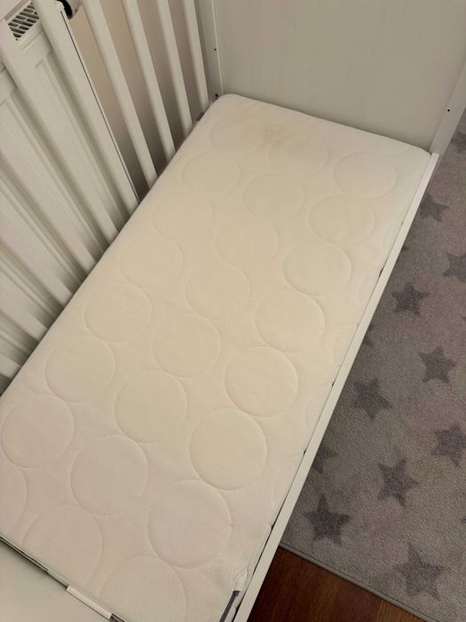 Zestaw mebli dziecięcych IKEA SUNDVIK szafa, łóżko, przewijak, dodatki