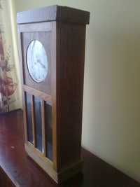 Stary zegar ścienny Gustaw Becker - skrzynia pod tarczę 18,5cm.