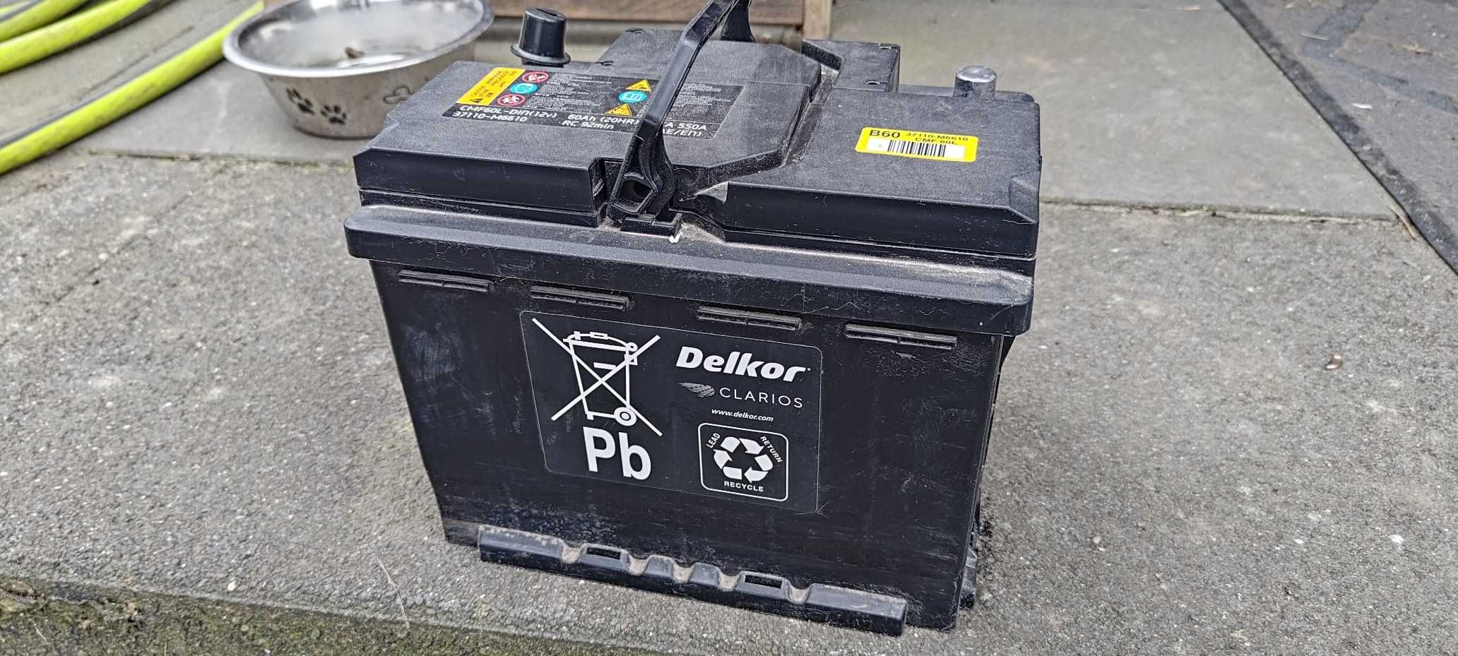 Akumulator 12v 60Ah Delkor