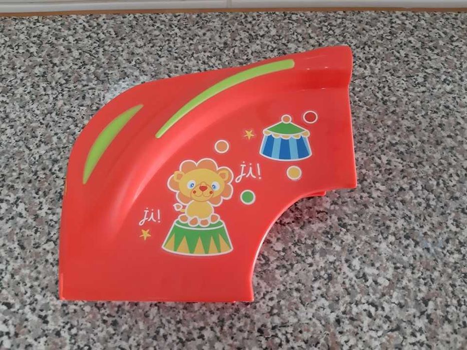 Redutor de sanita portátil, dobrável – Como novo, em muito bom estado.