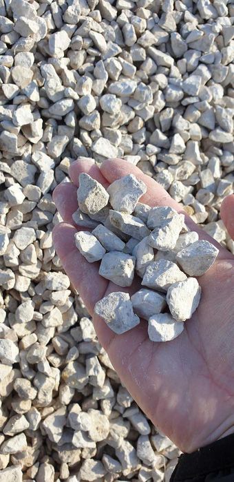 Grys dolomitowy śmietankowy 8-16 Kamienie ogrodowe dekoracyjne ozdobne