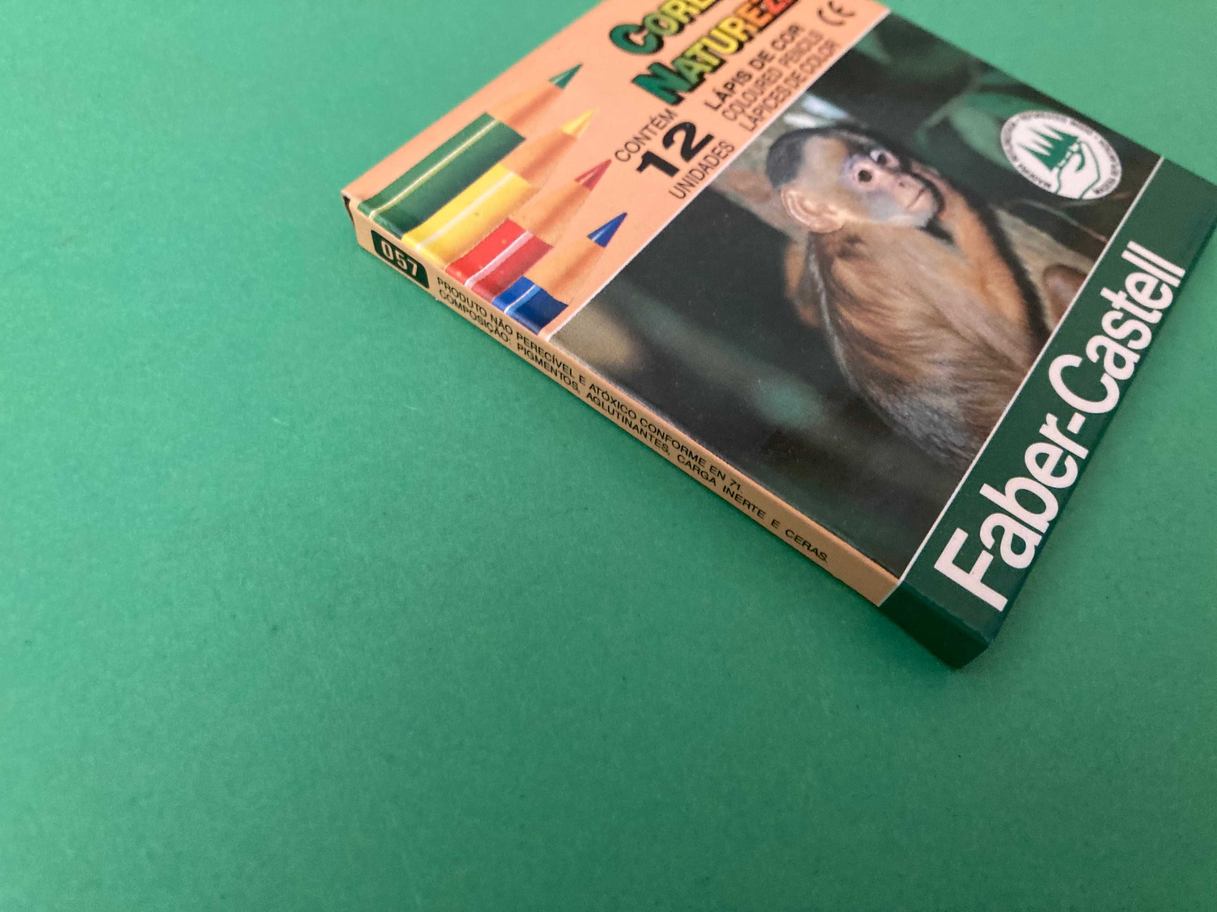 Caixa de 12 Lápis de Cor Colorir Cores da Natureza Faber-Castell Novo