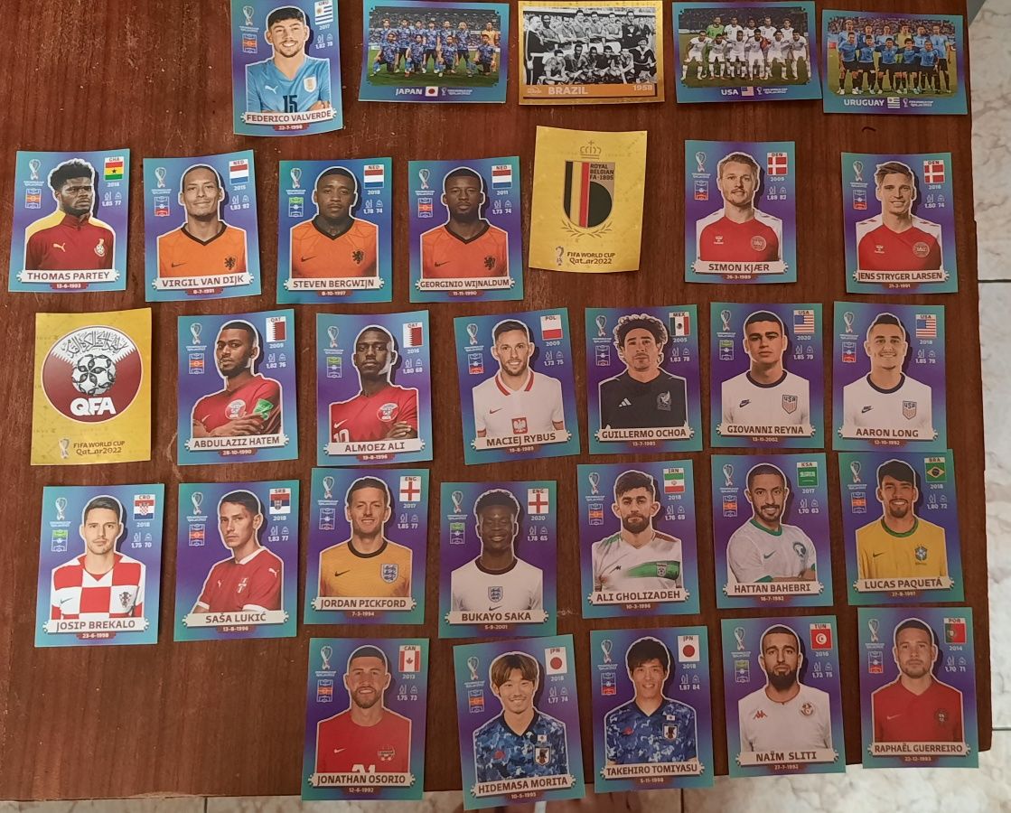 Mundial 2022 cromos