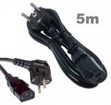 Kabel zasilający ATX 3 Pin PC Konsola TV UPS 5m * Video-Play Wejherowo