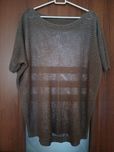 Brunatny sweter oversize