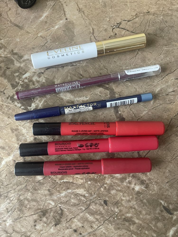 Помади,блиски L'Oréal, Maxfactor,note, Maybelline