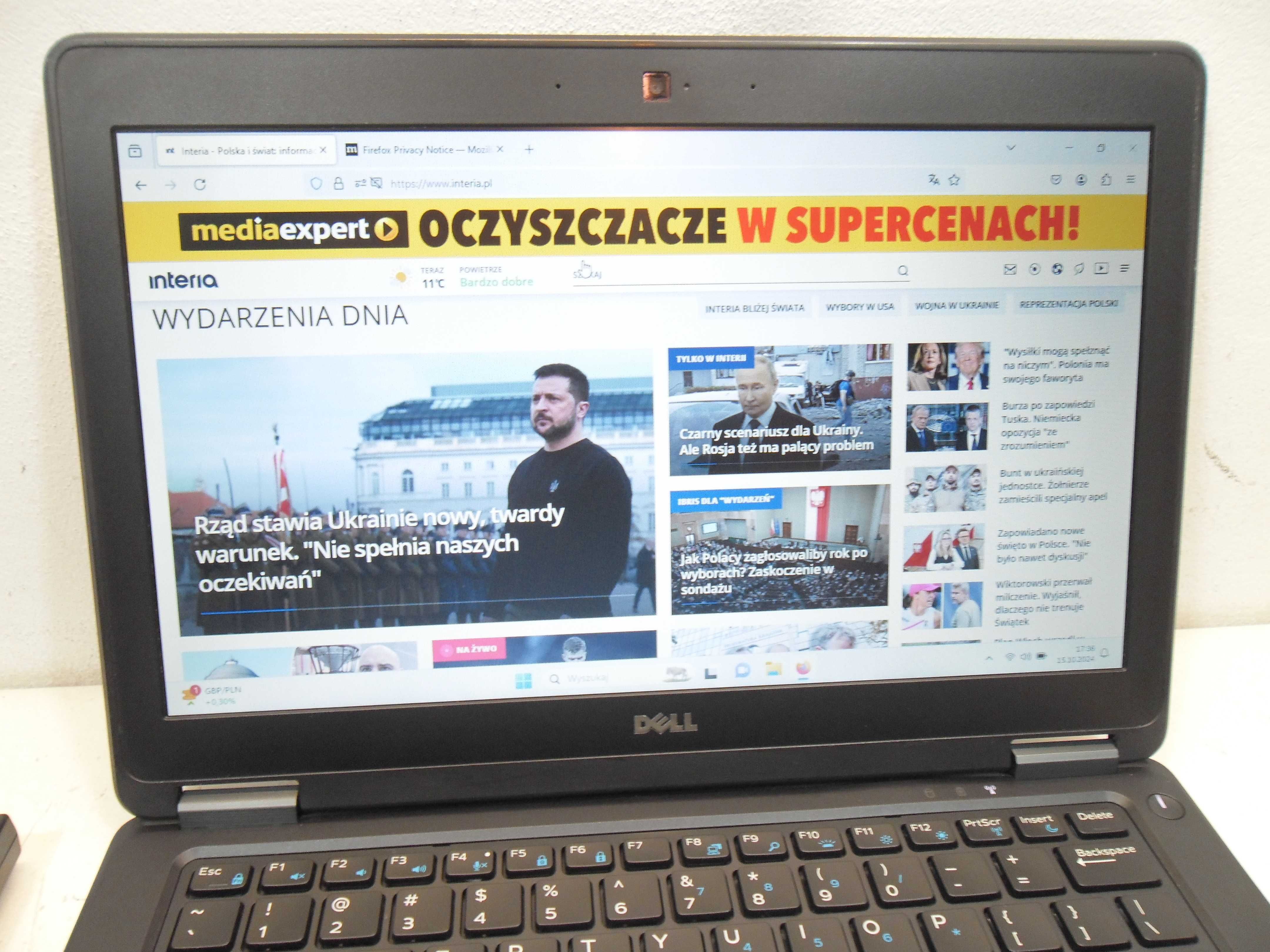 SUPER OFERTA Dell Ultrabook i5/8GB/SSD HDMI, 12.5 sklep Kraków