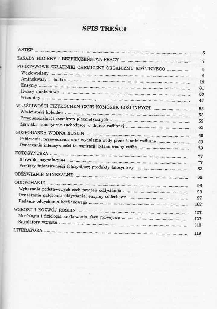 Ćwiczenia z fizjologii roślin z podstawami biochemii-Zalewski, Łogin