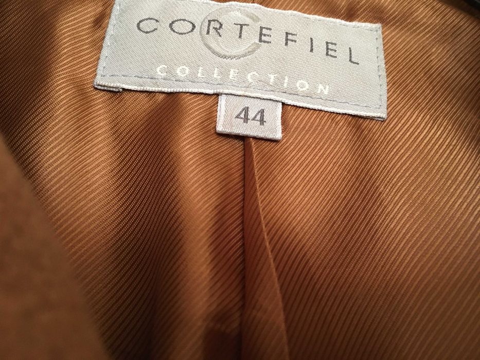 Cortefiel - Casaco Sobretudo em fazenda de lã e caxemira