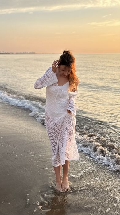 Туніка пляжна плетена НЕЙМОВІРНОЇ краси