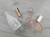 Puste butelki po perfumach
