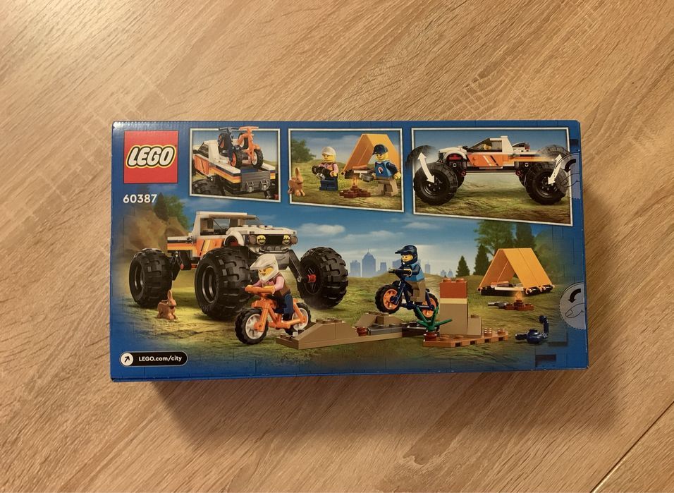 Nowe LEGO City 60387 Przygody samochodem terenowym z napędem 4x4