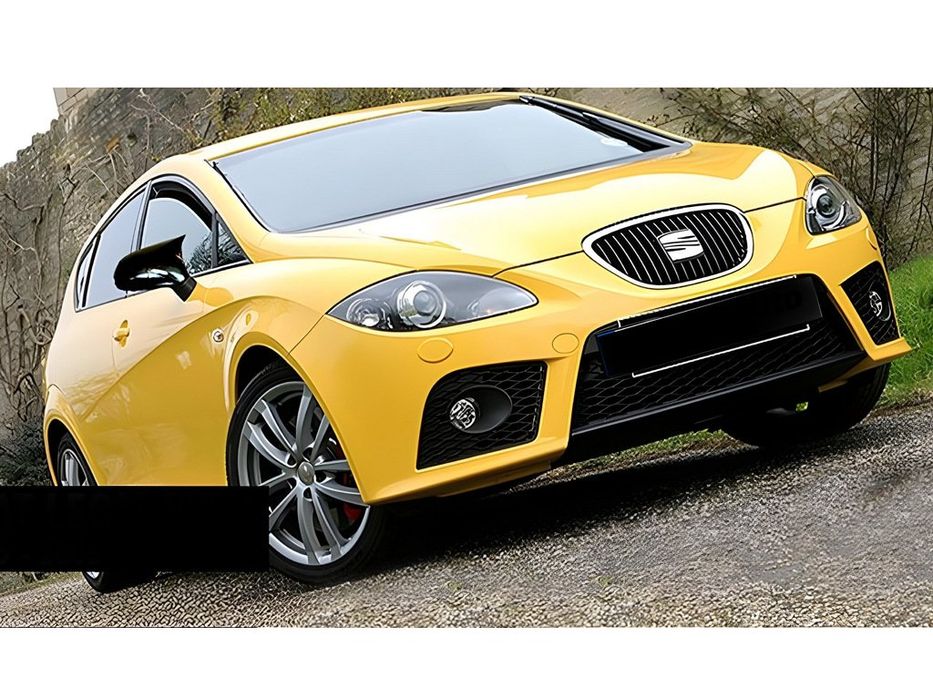 Seat Leon 2005-2010 рр. Накладки на дзеркала BMW-Style (2 шт)