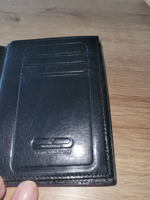 Męski portfel w kolorze brazowym