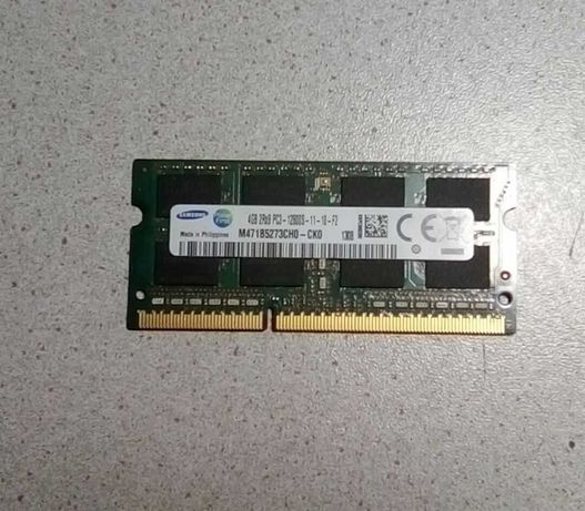 Оперативная память SODIMM Samsung DDR3 4 Gb