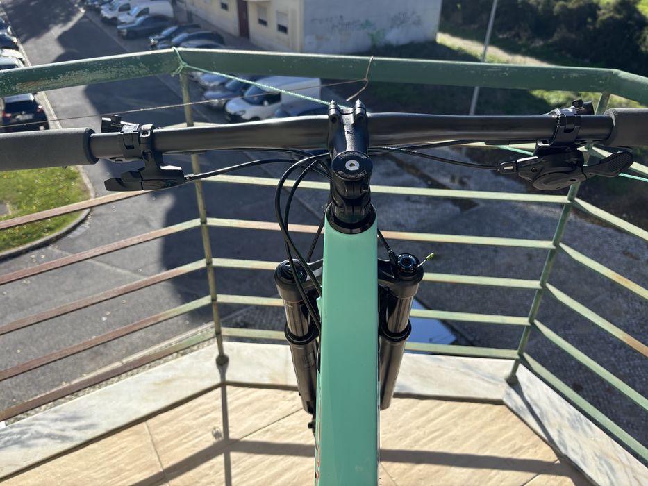 Bicicleta Btt Bianchi Nitron 9.2 Carbono | MTB 29 | Muitos upgrades