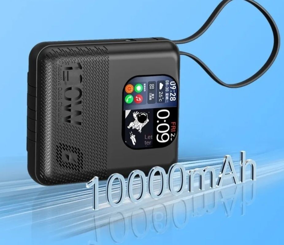 Powerbank 10000mAh z Ekranem dotykowym NAJNOWSZY