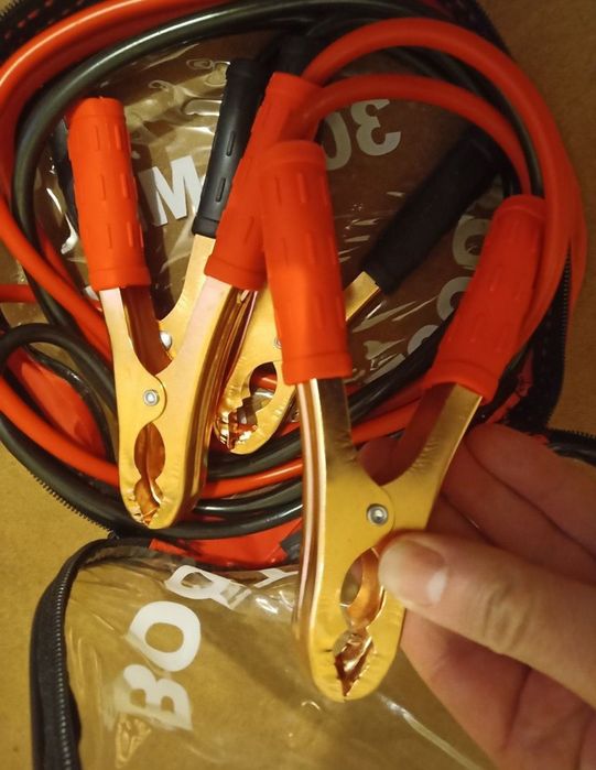 Новый Провода прикуривания 300A авто стартовые провода пусковые провод