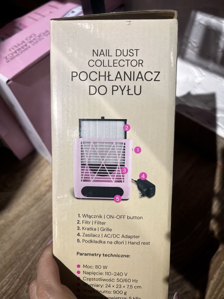 Pochlaniacz pylu nowy