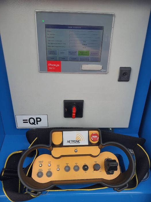 Wciągarki kablowa M4 VOLTA 5,5 t siła uciągu, 1000m, TD710 USB2, pilot