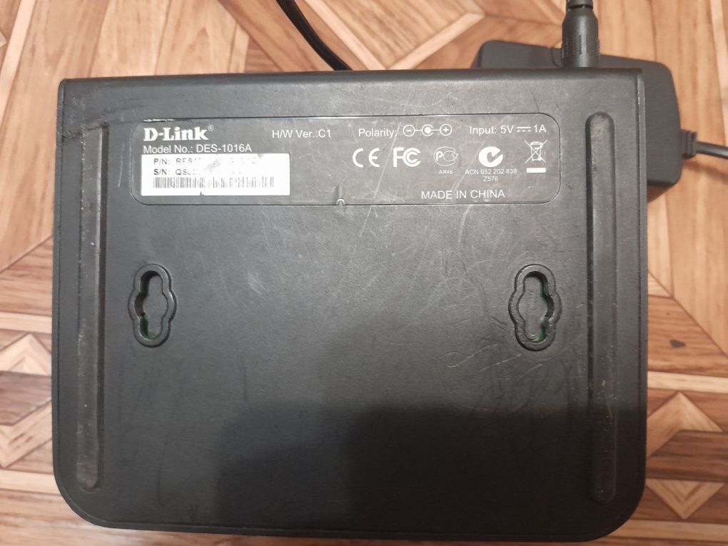 Комутатор d-link des-1016a