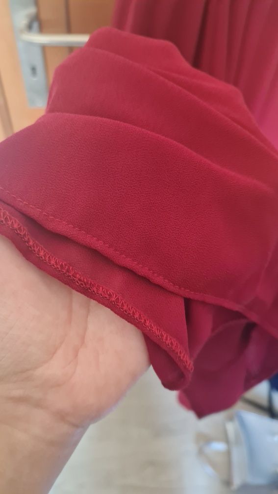 Vestido de cerimonia Bordo