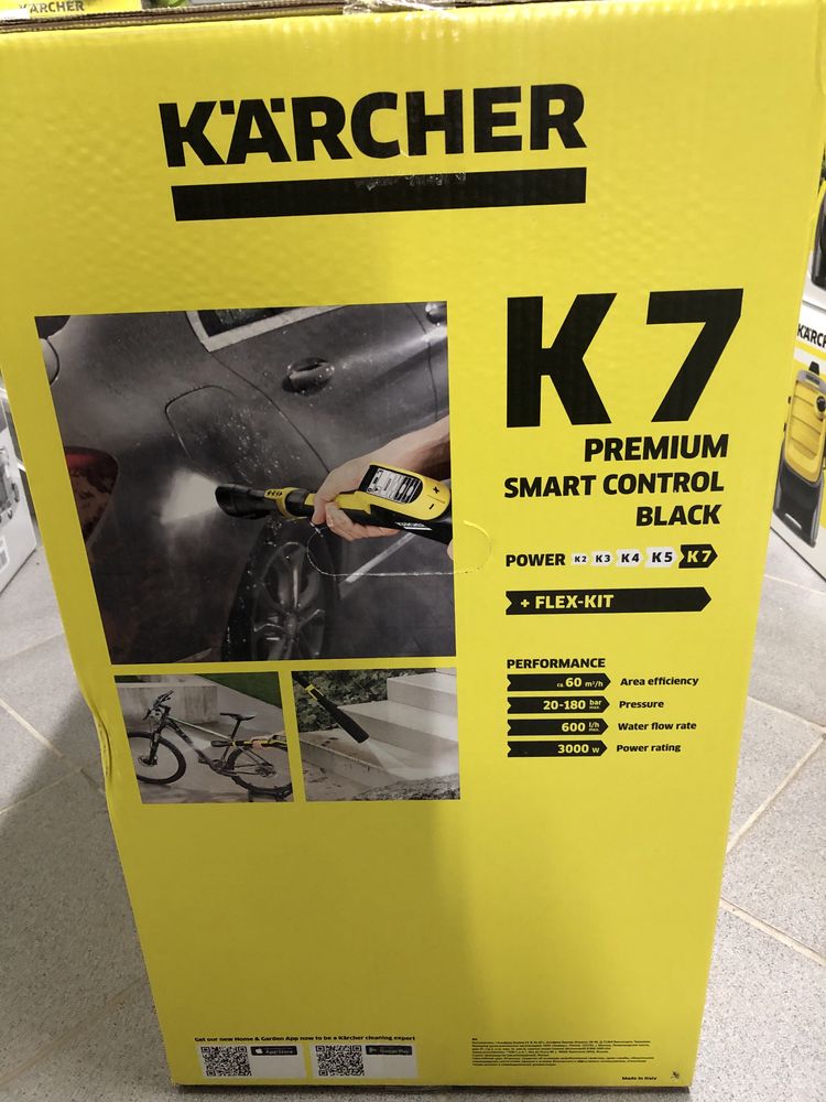 Мийка Karcher K 7 premium smart control flex black минимойка кершер