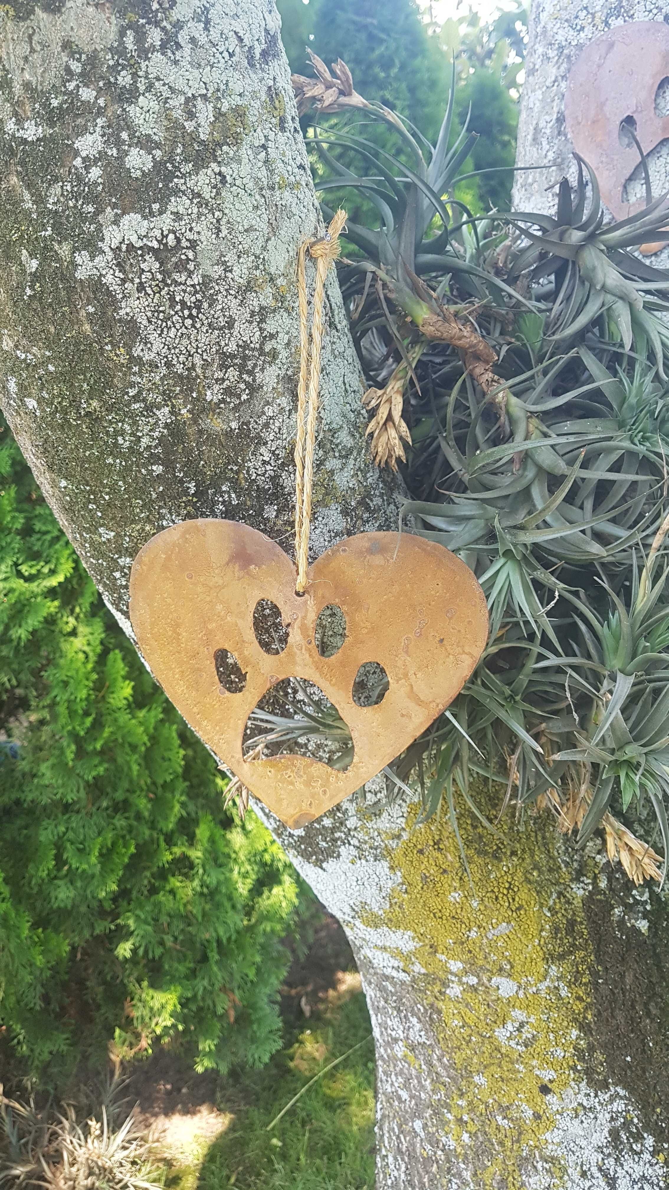 Decoração para jardim em ferro