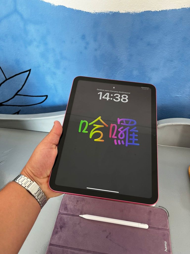 Ipad 10.9 Rosa como novo