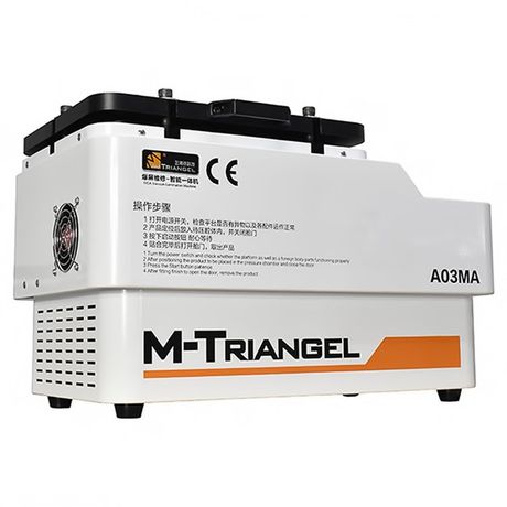 Для склеивания дисплейных модулей M-Triangel A03MA автоклав компрессор
