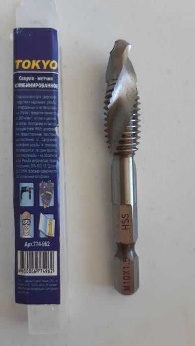 Метчик и плашка [ все размеры ] Р6М5 левый/правый для резьбы по металу