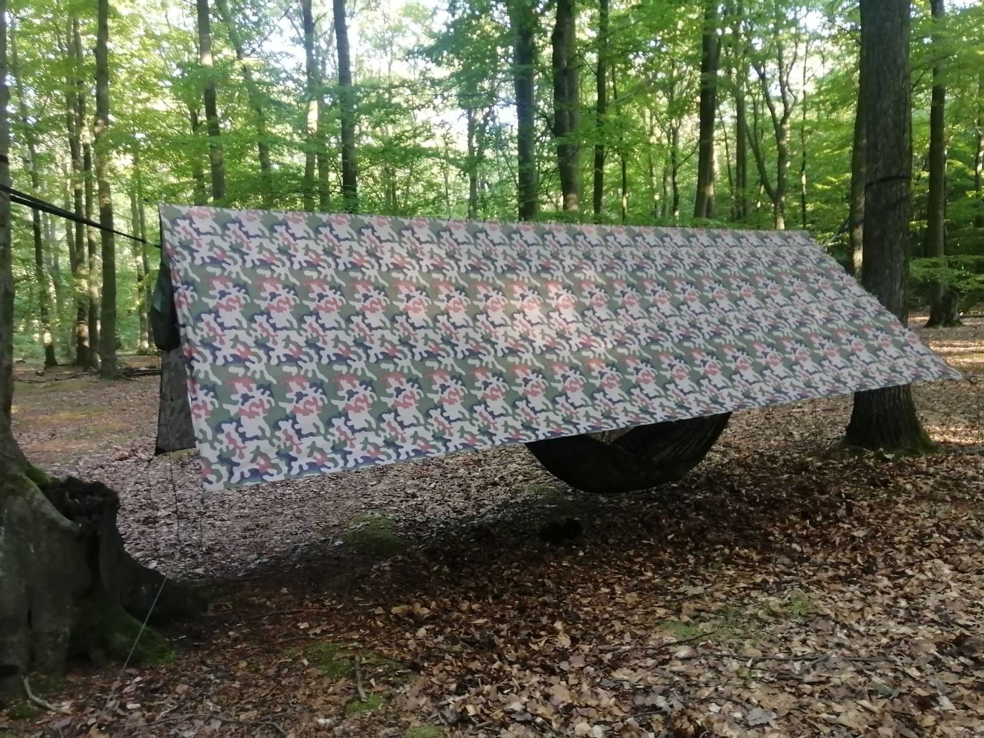 Tarp 4 x 3 - kamuflaż+ warstwa termiczna