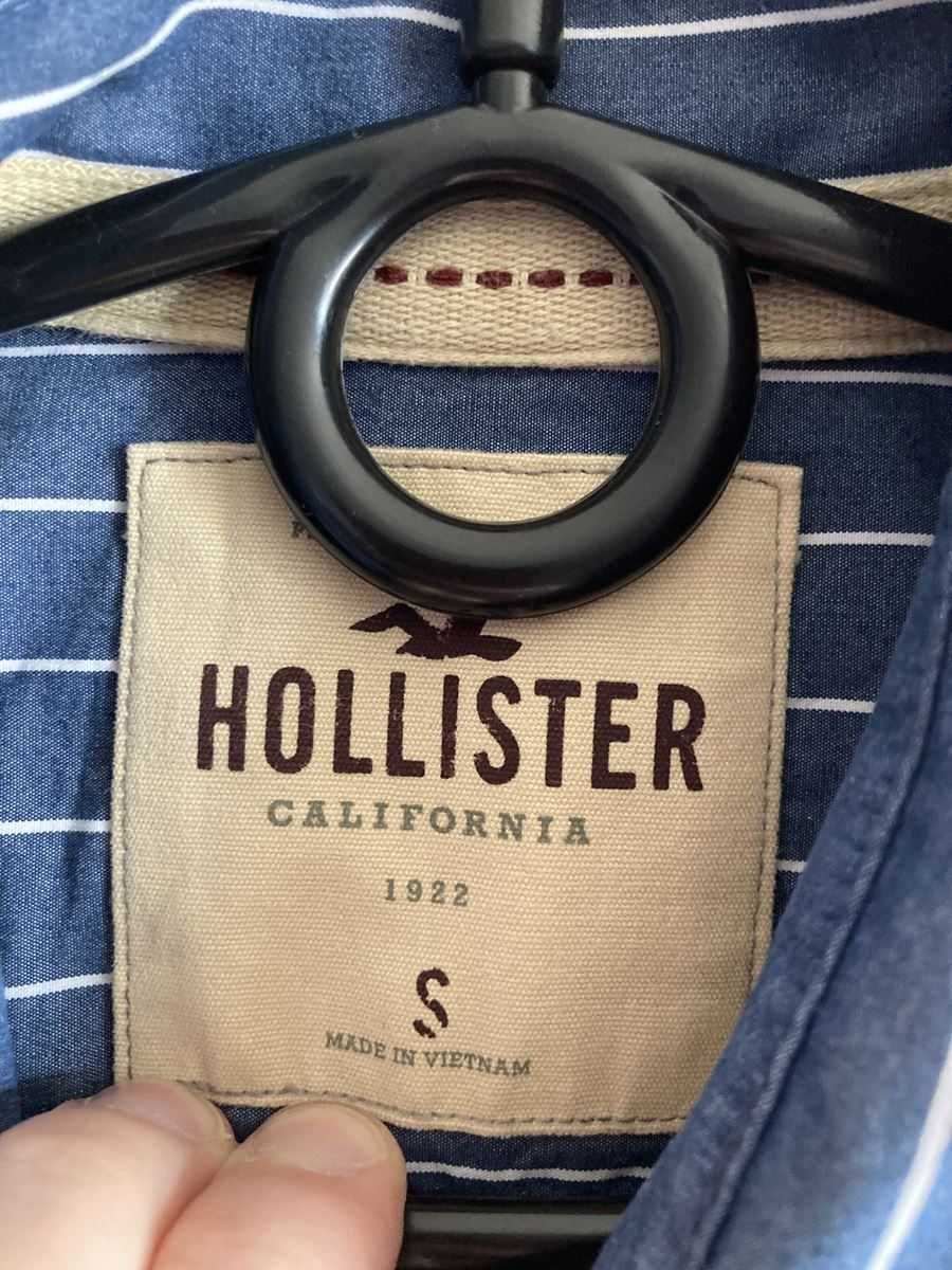 Hollister, koszula męska z długim rękawem, rozmiar S