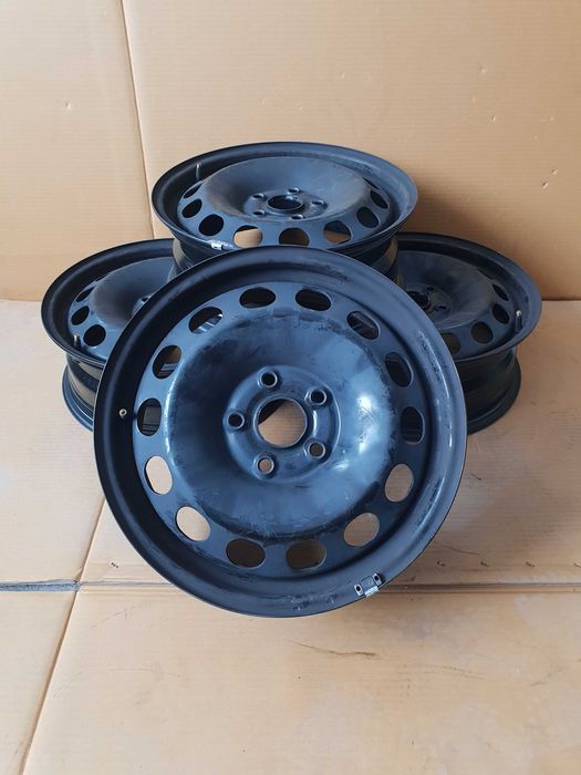 Felgi 5x112 r15 15" Stalowe VW SKODA SEAT AUDI caddy passat KOŁPAKI