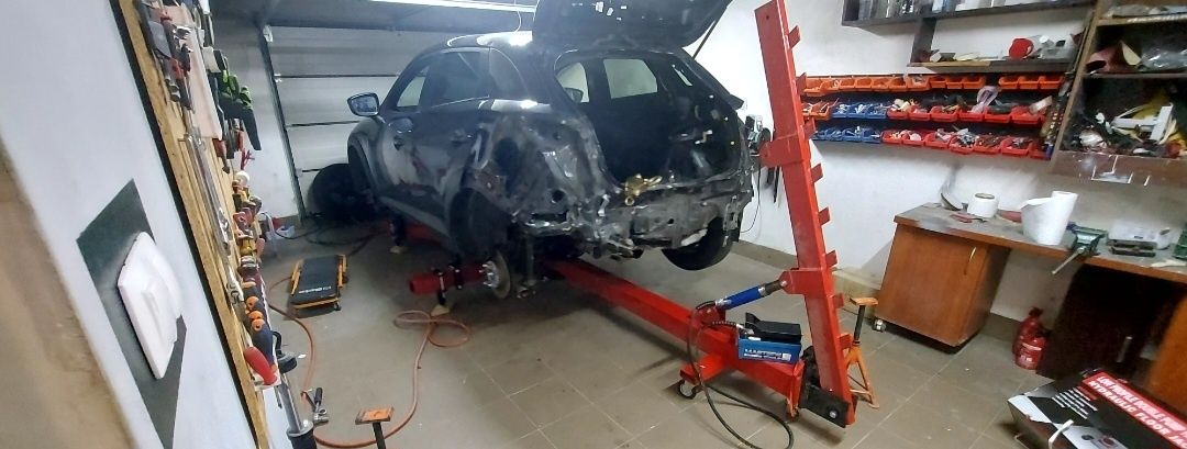 Dozer 4 szczękowy  blacharski rama, pająk